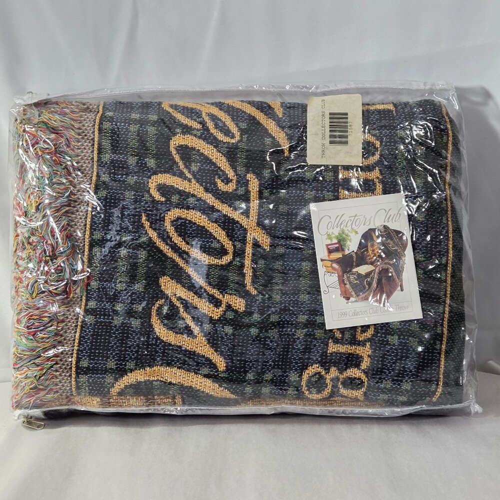 NWT Longaberger 1999 Collectors Club Cotton Throw